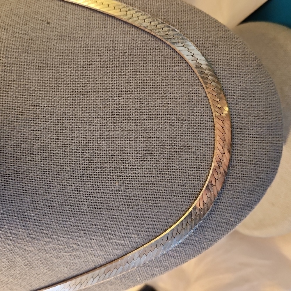 18" Sterling Silver Necklace .85 oz
